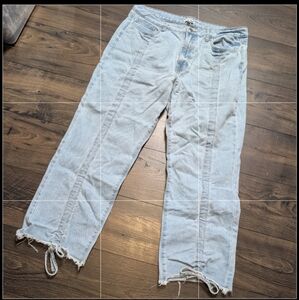 Fashion Nova Jeans Wide Leg Size XL‎